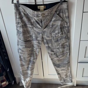 Democracy Gray Camouflage Cargo Pants